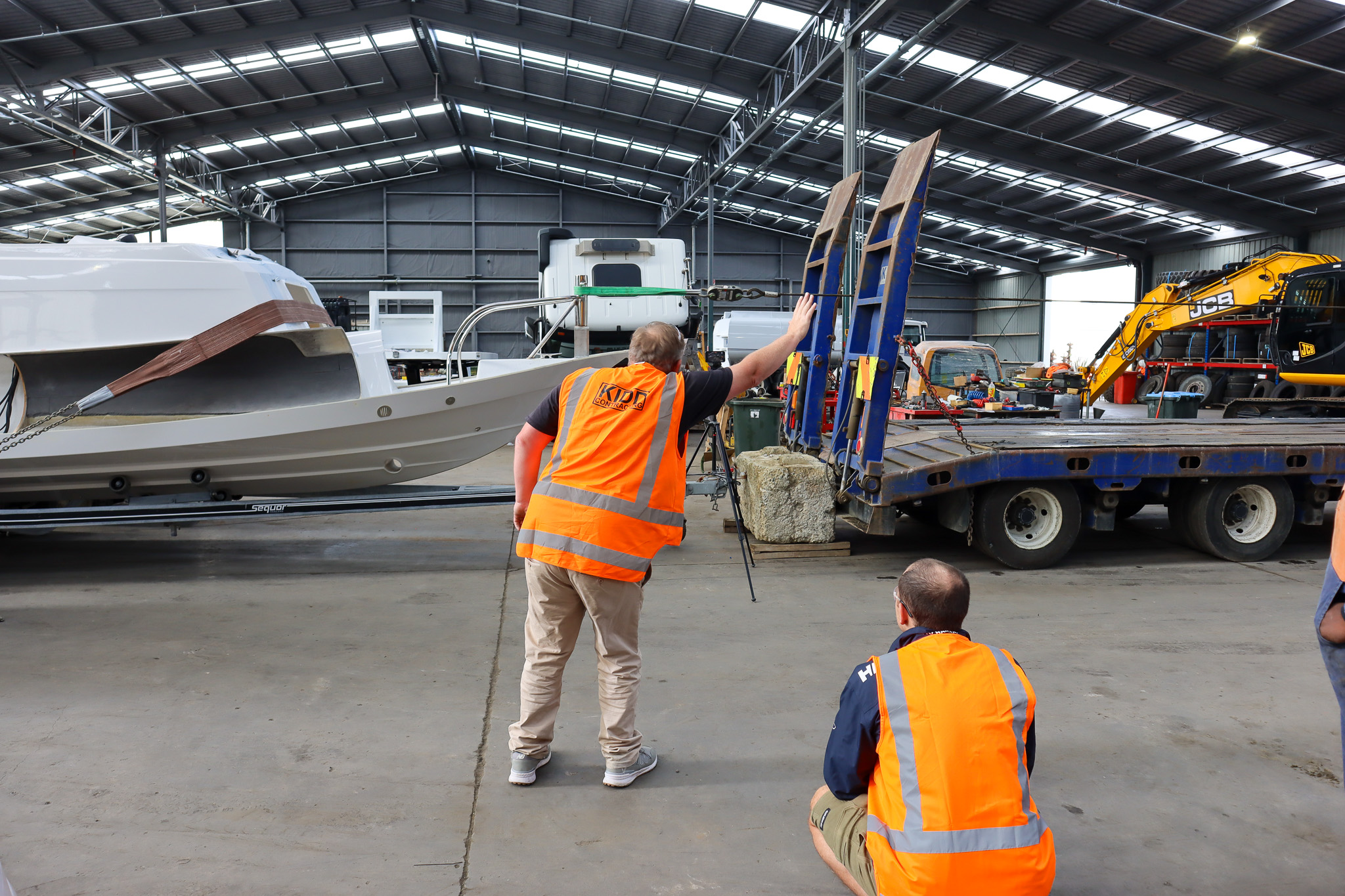  How we strength tested a Protector with two trucks and a giant winch