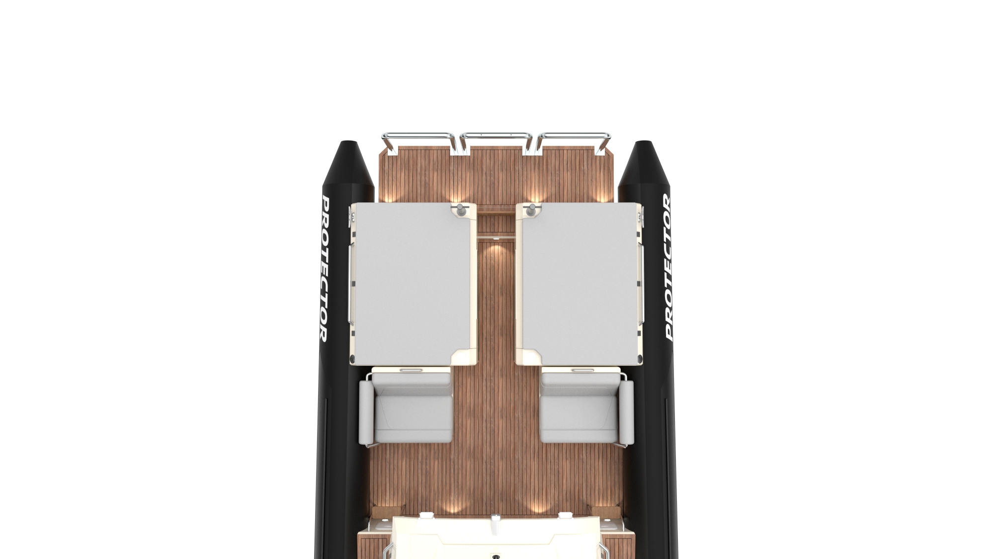 Twin inboard - For efficiency & ease 