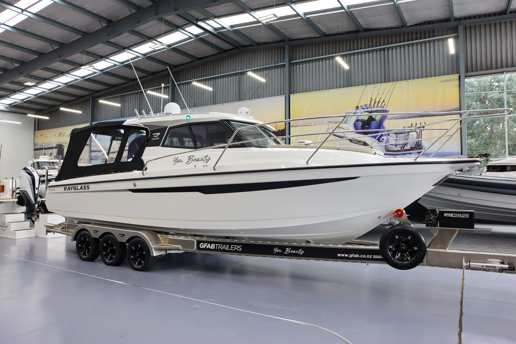 One of our clients just took delivery of their 3rd Rayglass 