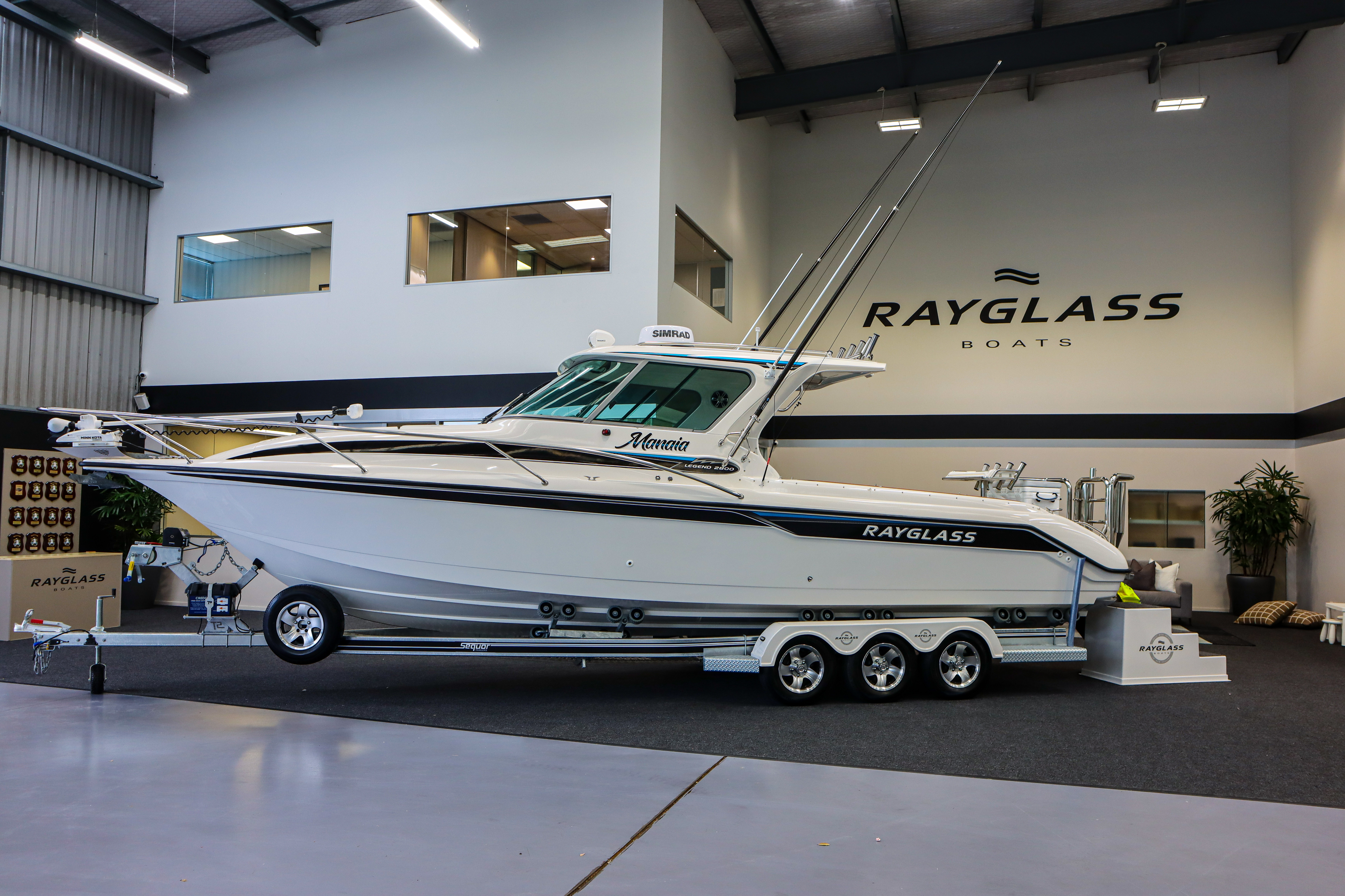 Manaia Legend 2800: One of Rayglass biggest ever boat restorations