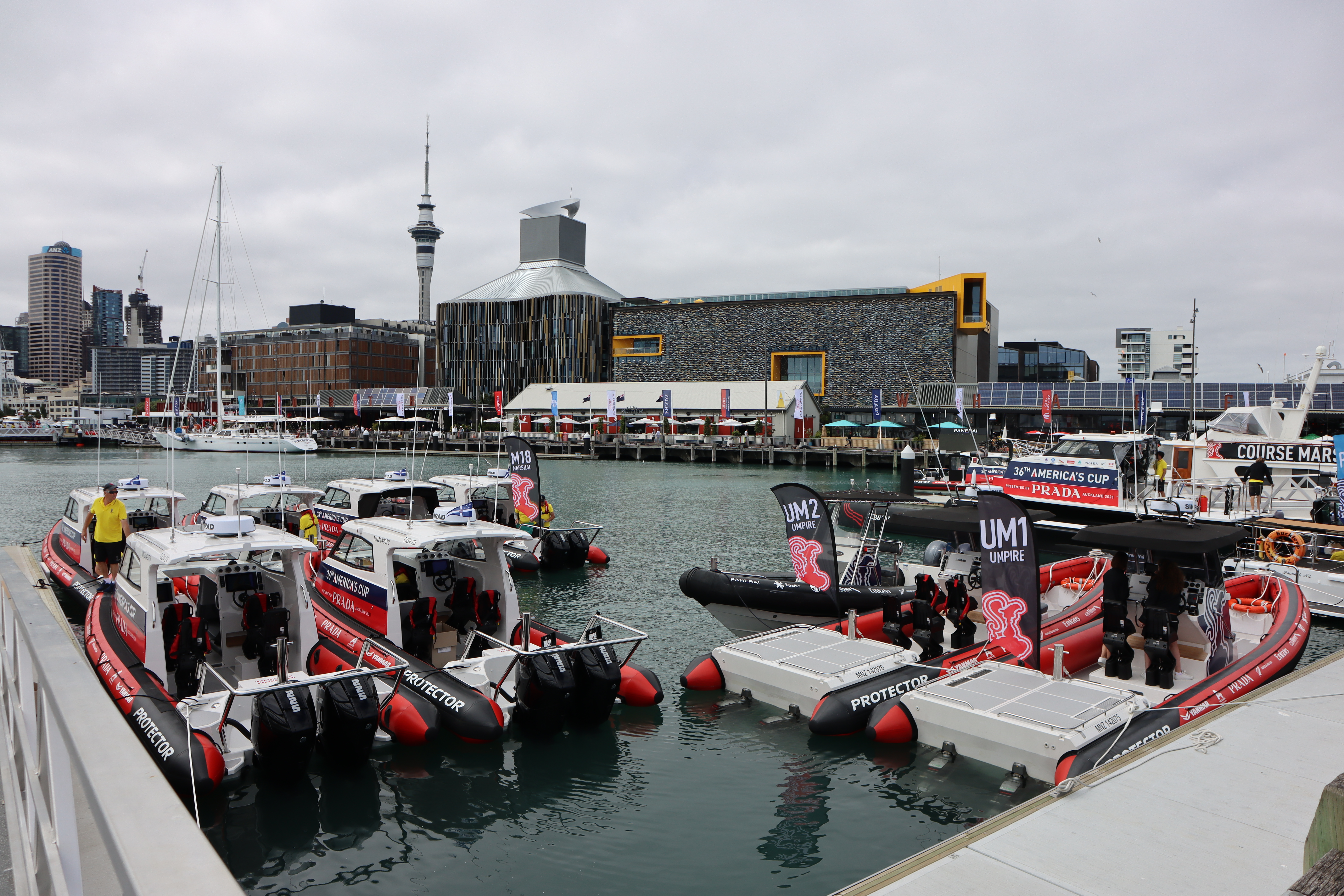 America's Cup Rayglass fleet ready for refitting