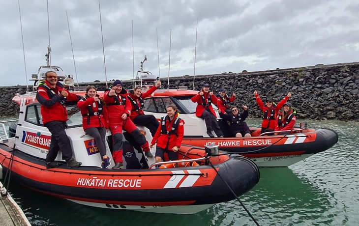 How Protector vessels are helping Coastguard train amazing volunteers
